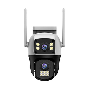 Caméra V380Pro 4G à double objectif HD sans fil WiFi 360 degrés pour surveillance intérieure et extérieure, moniteur de sécurité IP66 étanche - Product Image 5