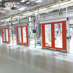 Customized High-Speed Automatic Roll up PVC <strong>Door</strong> with Transparent Window - Product Image 6