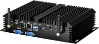 Mini PC industriel sans ventilateur, il peut installer une variété d'applications et stocker des fichiers personnels. Core I7-5500U