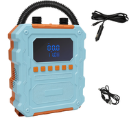 Pompe à air électrique portable haute pression, batterie 20800 mAh, charge rapide Type-C 6-9, arrêt automatique, 10 buses, support gonflable, eau
