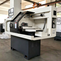 Tour CNC miniature haute précision CK0640 pour la fabrication de pièces automobiles, traitement de petits métaux