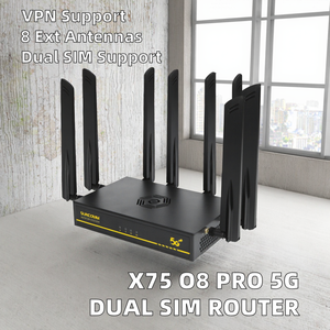 Router X75 O8 Pro 4G/5G WiFi 6 NR NSA MmWave, Nuevo Router 5G con Doble SIM, Bloqueo de Banda IMEI, QoS y Firewall para Uso Doméstico - Product Image 3