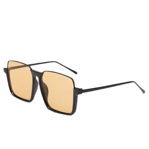 Gafas de sol extragrandes con bloqueo de luz azul para mujer, montura metálica, UV400, antirradiación, montura completa, lentes de PC tipo 3, gafas de sol. - Product Image 5