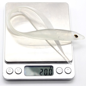 SEASKY-Cebo suave de cola de caballo, 15cm, 3,5g, Reflector transparente, suave, cola de caballo, cebo Artificial, novedad - Product Image 3