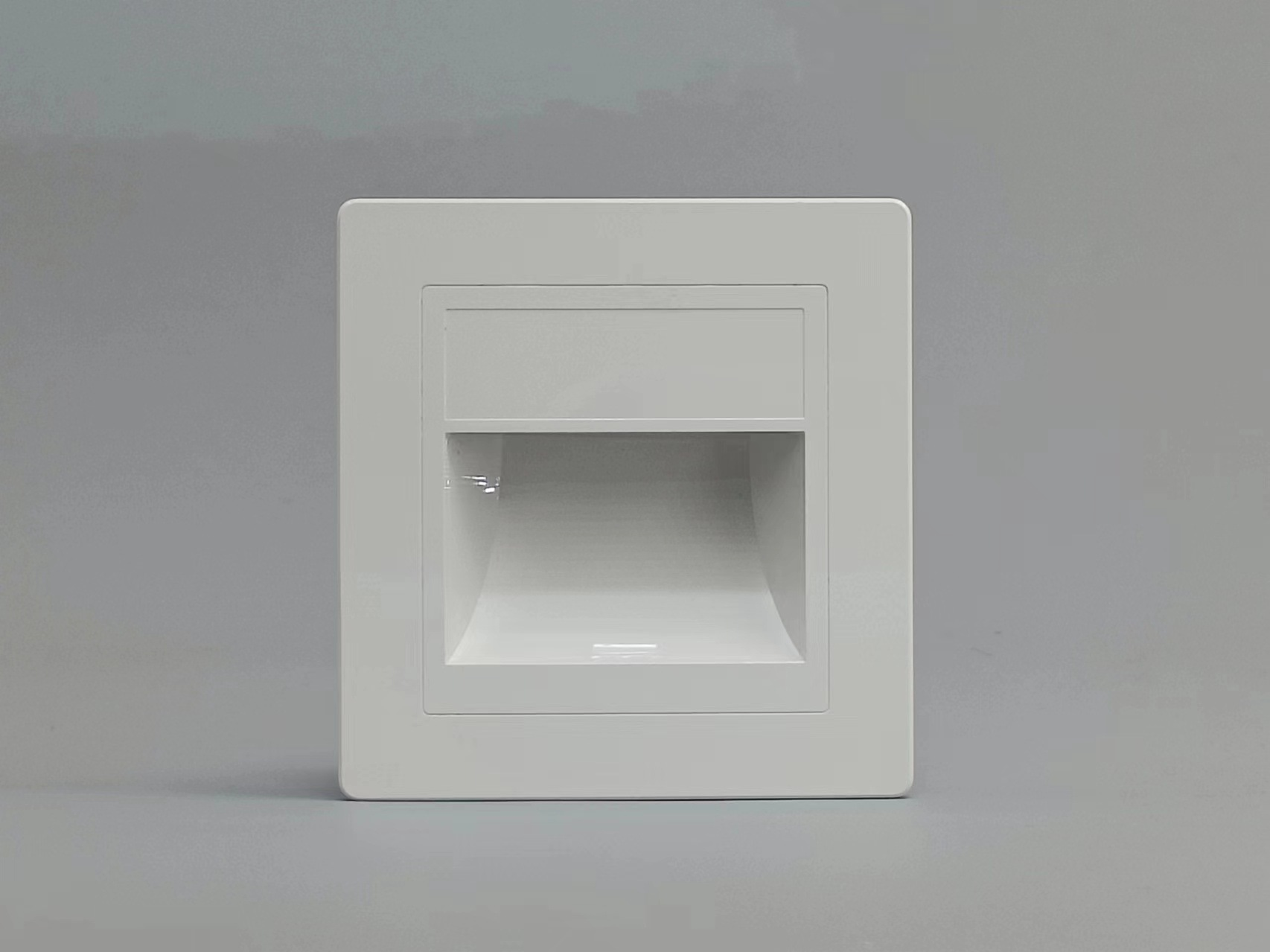 Commande à interrupteur blanc