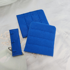 Factory Price Blue Color Adjustable Slide and <b>Ring</b> Bra Accessories Bra Hook and Eye Bra Accessories Hook and Eyes Extender <b>Clip</b> - Product Image 4