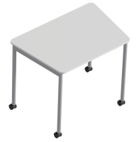Table de formation de bureau commerciale moderne et écologique, certifiée CARB P2 EPA, avec tige de connexion 2550