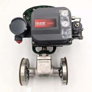 Válvula de Control Neumática de Diafragma, Proveedor Emerson Fisher, Controlador de Válvula Digital DVC6200 de Acero Inoxidable, Posicionador - Product Image 1