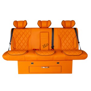 Asiento Trasero Doble YLD para Vehículo Comercial, Sofá <span class=keywords><strong>Cama</strong></span> para <span class=keywords><strong>Volkswagen</strong></span> Caravelle/<span class=keywords><strong>T6</strong></span> - Product Image 3
