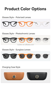 <span class=keywords><strong>Lunettes</strong></span> Intelligentes OEM X01 Ultra AI avec Traduction, Étui de Charge, Verres Photochromiques, Chat GPT, Musique, Connexion WiFi et Caméra - Product Image 2
