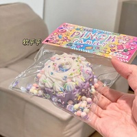 Jouet sensoriel anti-stress en TPR souple, forme patte de chat bleue scintillante, type donut, modèle 2026, le plus vendu, pour enfants de 5 à 7 ans et adultes, personnalisable, vente en gros, OEM