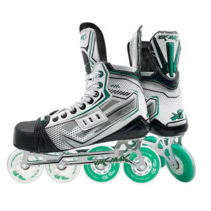 Patins à roulettes professionnels de haute qualité en PU, taille US, 3 roues, patins de vitesse en ligne pour hockey avec roues en alliage - Product Image 6