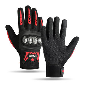 Gants <span class=keywords><strong>de</strong></span> moto tout-terrain et <span class=keywords><strong>de</strong></span> course à écran tactile avec protection en acier pour moto - Product Image 3