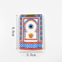 Usine directe 3D résine musulman aimants pour réfrigérateur personnalisé coran sourate croissant de lune Motifs accessoires pour la maison