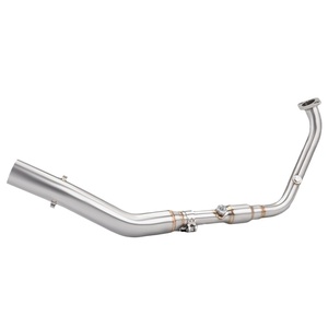 ท่อไอเสียหน้าแบบพิเศษ 4V สำหรับมอเตอร์ไซค์ <span class=keywords><strong>MT15</strong></span>/R15 ช่องออกซิเจนคู่ สแตนเลส สภาพใหม่ สำหรับดัดแปลงรถ - Product Image 1