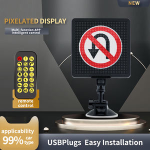 Arabie Saoudite voiture publicité affichage Led voiture animation personnalisée affichage publicitaire voiture Led lunette arrière affichage - Product Image 2