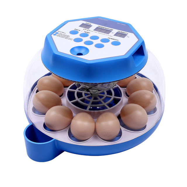 High Quality Automatic Egg Turning 12 Chicken Egg Incubator for Sale