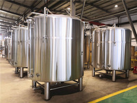 Système de brassage de kombucha complet en acier inoxydable 304 de 1500 L avec cuve sous pression et contrôle automatique de la température et de la pression