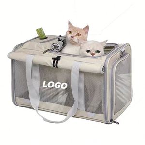Portable Breathable Pet Carrier Bag for <b>Cats</b> and Dogs, Handheld Travel <b>Cat</b> Bag for <b>Outdoor</b> Trips and Car Use Promotional Gifts - Product Image 1