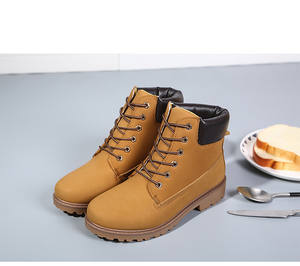 Free Shipping Fashion Classic PU Boots Women <b>Mens</b> Retro Waterproof Outdoor Work <b>Shoes</b> Casual <b>Shoes</b> - Product Image 2