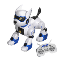 Jouet robot chien intelligent télécommandé électrique pour enfants, avec cascades mécaniques