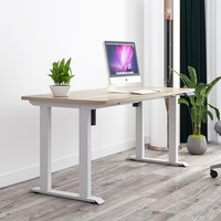 Bureau debout électrique intelligent en acier à 4 pieds, réglable en hauteur, haute capacité de charge, vente en gros directe usine