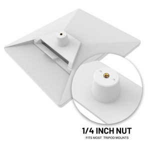 Mini trípode con base de plástico ABS, altura ajustable para cámara, teléfono y tableta - Product Image 2