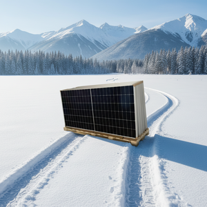 Paneles Solares Monocristalinos de Silicio Tipo N de Media Celda de Alta Eficiencia de 550W con 21.3% de Eficiencia para Sistemas de Energía Solar - Product Image 1