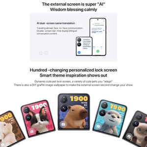 Versione globale 5G <span class=keywords><strong>Xiaomi</strong></span> <span class=keywords><strong>MIX</strong></span> Flip, 16GB + 1TB, 6.86 pollici + 4.01 pollici 4780mAh <span class=keywords><strong>Xiaomi</strong></span> HyperOS Octa Core smart phone - Product Image 4