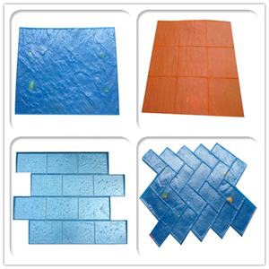 Sello de madera para hormigón, sello de goma, herramienta para hormigón, patrones de <span class=keywords><strong>piedra</strong></span> de goma, moldes de hormigón estampados, alfombrillas flexibles estampadas - Product Image 6