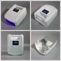 Lampe UV LED sans fil rechargeable 72W pour manucure professionnelle, séchage rapide du gel acrylique, lampe de séchage pour ongles pour salon