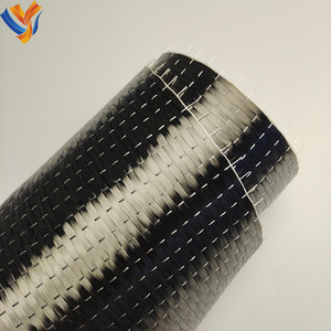 Chất lượng cao <span class=keywords><strong>12K</strong></span> 200gsm 300gsm một chiều sợi carbon vải sợi Carbon vải một chiều - Product Image 2