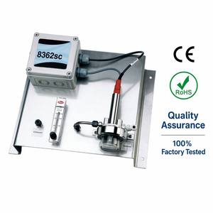 Sistema de celda de flujo de pH de acero inoxidable 316L industrial Z08362=A=0010, sensor de pH de agua ultrapura de alta precisión 0-10 TDS 0.055-10 - Product Image 4
