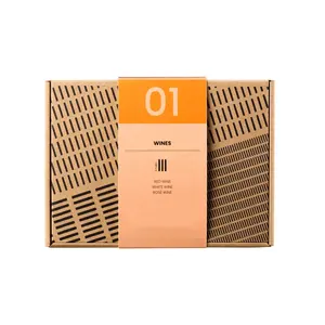 Kit de dégustation de vin Tubes en verre  merchandising personnalisé - Product Image 3