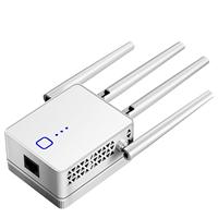 Répéteur WiFi sans fil 300 Mbps 2,4 GHz avec antenne à gain élevé et prise murale pour la maison et le bureau