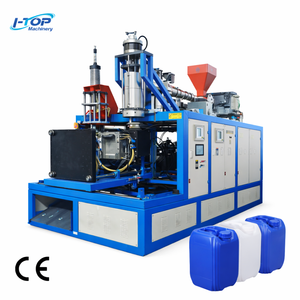 Machine de fabrication de bidons en plastique semi-automatique de 20 L avec système de soufflage à haut rendement pour la production industrielle de PEHD - Product Image 1