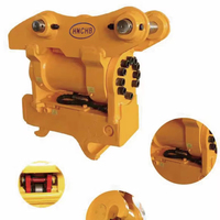 Coupleur hydraulique d'excavatrice, coupleur rapide d'inclinaison, coupleur rapide hydraulique tournant de rotateur