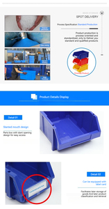 กล่องเก็บของแบบซ้อนได้ เป็น<span class=keywords><strong>ม</strong></span>ิตรก<span class=keywords><strong>ั</strong></span>บสิ่งแวดล้อ<span class=keywords><strong>ม</strong></span> ผลิตจากพลาสติก PP สำหร<span class=keywords><strong>ั</strong></span>บจ<span class=keywords><strong>ั</strong></span>ดร<span class=keywords><strong>ะ</strong></span>เบียบสำนักงาน รับน้ำหน<span class=keywords><strong>ั</strong></span>กได้ 90 กก. เห<span class=keywords><strong>ม</strong></span>าะสำหร<span class=keywords><strong>ั</strong></span>บการจัดการคล<span class=keywords><strong>ั</strong></span>งสินค้า - Product Image 4