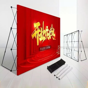 Aluminum <strong>Pop</strong> <strong>Up</strong> Display <strong>Stand</strong> Foldable Portable Exhibition Backdrop <strong>Stand</strong> - Product Image 2