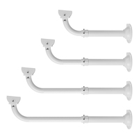 Carcasa Interior Aleación de aluminio Soporte universal para cámara CCTV Soporte para interior y exterior Accesorios de monitoreo