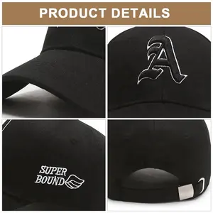 Gorras de béisbol deportivas para hombre y mujer, gorras de béisbol deportivas Unisex, personalizadas, sin estructura, con logotipo bordado 3D