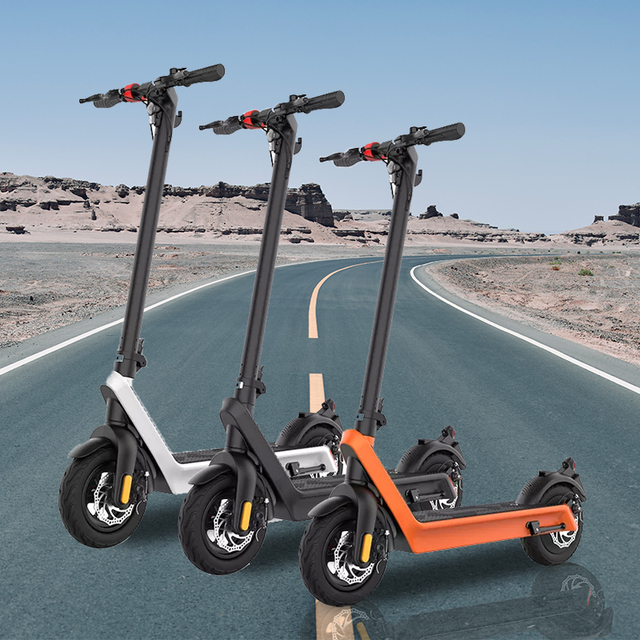 High Quality X9 E-scooters Battery Removable X9 Foldable Electric Scooter Electronic Aluminum Unisex Brushless 36V