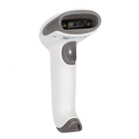 Lecteur de codes-barres laser 1D portable avec interfaces USB/RS232/KBW/TGCS/RS485, kit noir