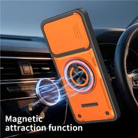Coques de téléphone portable sportives avec anneau magnétique puissant et support coulissant pour appareil photo pour TECNO SPARK GO3 POP 20 40 Plus 4G GO POP8 2025 40C