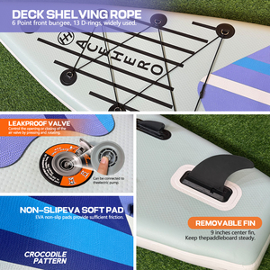 Planche de paddle <span class=keywords><strong>gonflable</strong></span> tout usage pour le surf - Nouveauté très demandée - Product Image 6