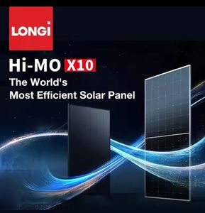 Panneau solaire monocristallin à usage commercial et industriel, module photovoltaïque Longi Himo X10 LR7-72HVH 640W-670W HPBC - Product Image 2