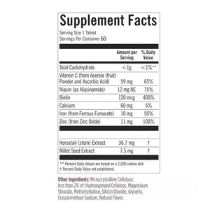 High Potency Hair Growth Talets with <b>Biotin</b> Marine <b>Collagen</b> Iron Zinc Vitamin C for Enhanced Hair Thickness Growth - Product Image 2