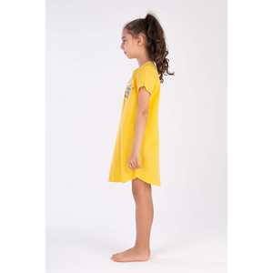 Robe tunique ovale pour filles avec manches courtes et col, taille 9-10/15-16 - Product Image 2