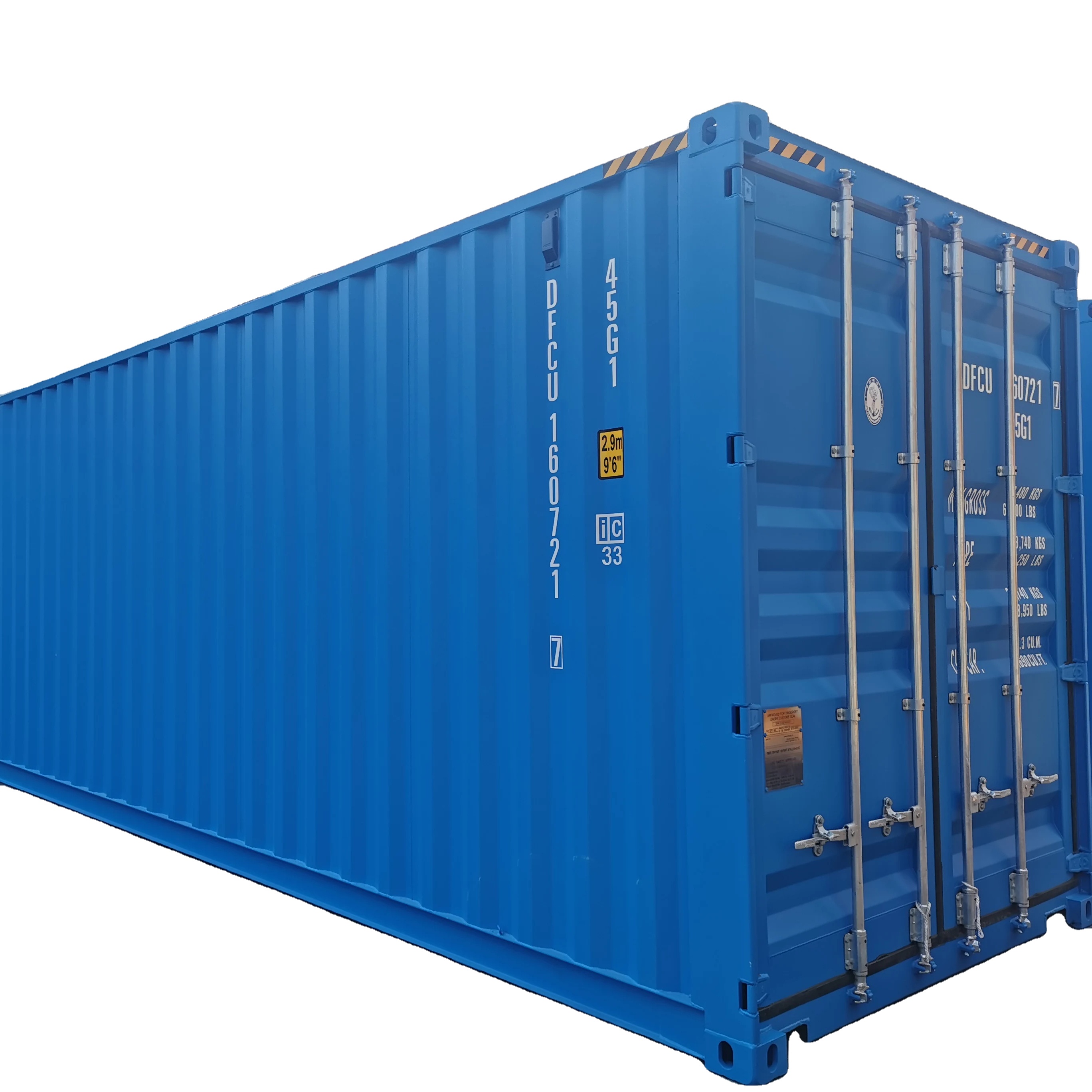 MYCARGO 40 футов одна поездка использованный пустой контейнер эффективный морской контейнер для продажи из кортеновой стали