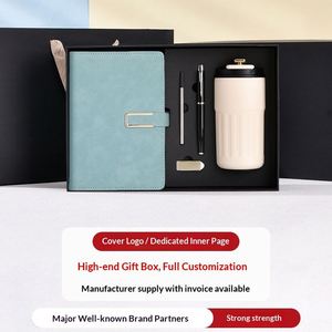 A5 Wholesale U-shaped Buckle High-<b>End</b> Gift Box for Business Gifts Customizable Notebook Stationery Other Inner Pages Model HH001 - Product Image 1